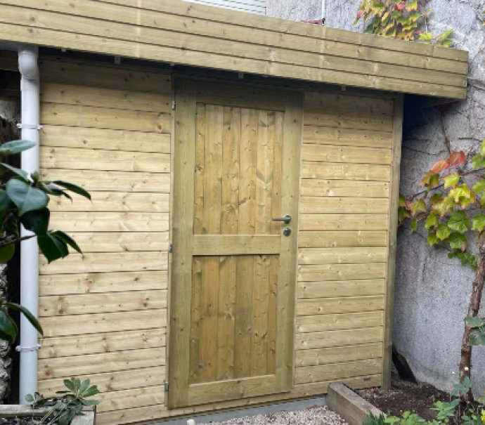 Abri de jardin en bois Toit Terrasse